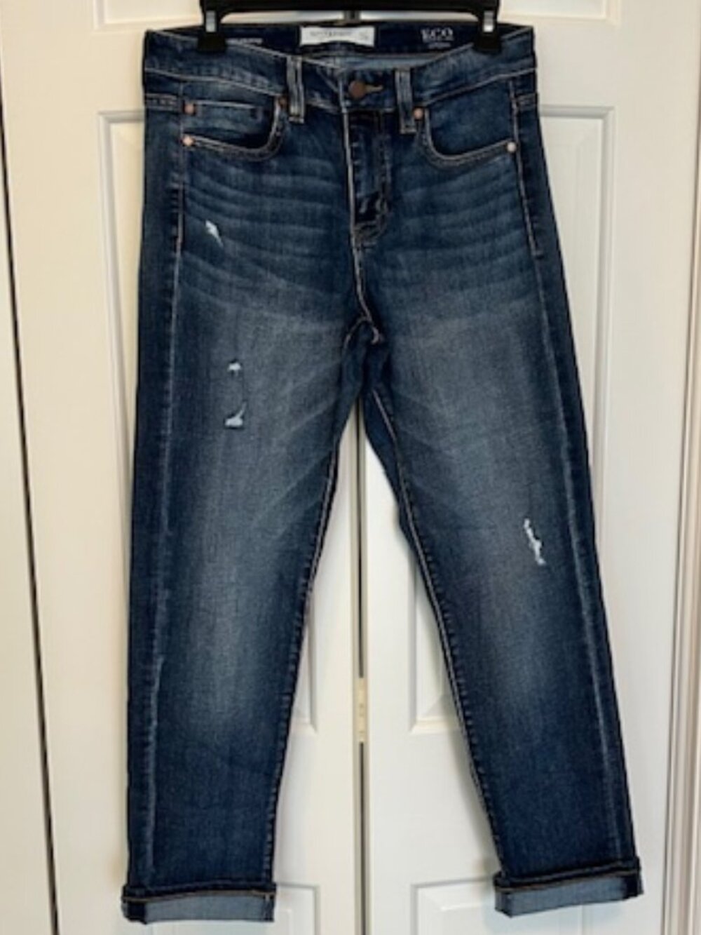 Liverpool Marley Girlfriend Cuffed Jeans | Blue Mesa Wash | Size 4 / 27 | EUC